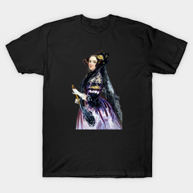 Ada Lovelace Portrait T-Shirt by warishellstore